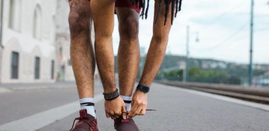 Recomendações para treinar com cadarços