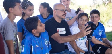 Estudantes aprendem técnica de animação em Stop Motion no Trakinagem