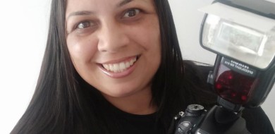 Fotógrafa Luciana Santos em dupla comemoração