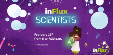 inFlux Uberlândia promove atividades lúdicas em inglês para crianças