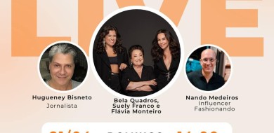 Elenco da peça “A Vedete do Brasil” participa de live, neste domingo (21)
