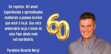 Parabéns! 60 anos de Ricardo Nery