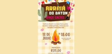 Arraiá do batom - Projeto Ellas