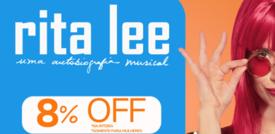 Rita Lee – Uma Autobiografia Musical tem promoção especial para mulheres
