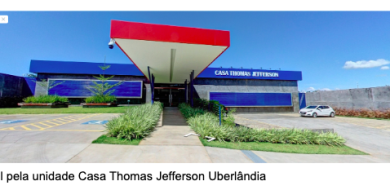 Casa Thomas Jefferson abre as portas para tour virtual em suas unidades