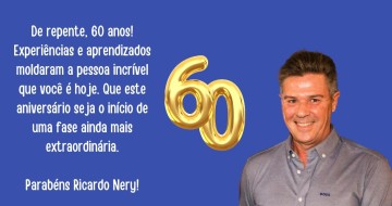 Parabéns! 60 anos de Ricardo Nery