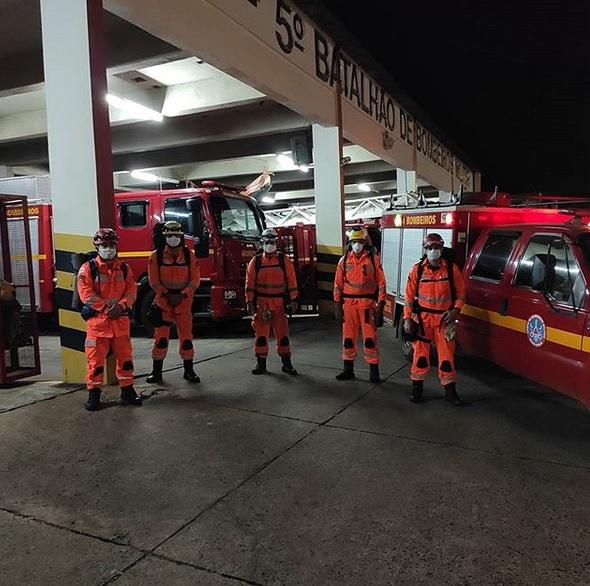 Bombeiros de Uberlândia auxiliam em combate a incêndio no Parque ...
